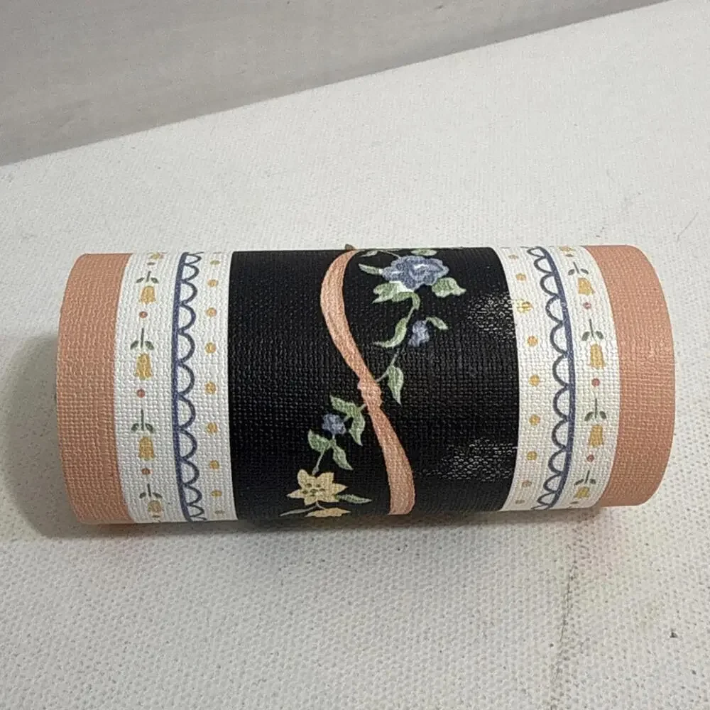 Vintage Cottage Oriental Floral Victorian Style Classic Wallpaper Border LikeNew